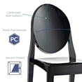 thumbnail image 7 of Modway Casper 18.5" Sturdy Acrylic Plastic Dining Chairs in Black (Set of 2), 7 of 7