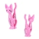 thumbnail image 4 of 4 pinzas de plástico creativas con forma de gato de dibujos animados para colgar la ropa, toallas de playa y otros artículos domésticos (rosa), 4 of 7
