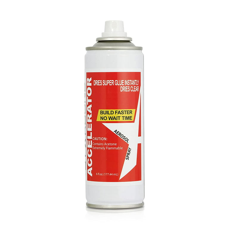 2 oz BLACK CA Cyanoacrylate Super Glue & 2oz ACCELERATOR for ARROW SHAFT  INSERTS