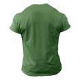 thumbnail image 4 of IWRICH Men's Leprechaun Body Plus Size T Shirt Funny St. Patrick's Day Irish Tee Short Sleeve Casual Slim Fit Tops Green XS, 4 of 4