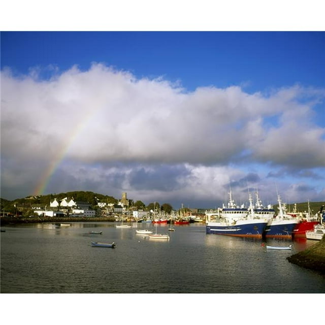 Killybegs Harbour Co Donegal Ireland Poster Print by The Irish Image Collection, 34 x 26 - Large