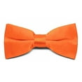 thumbnail image 4 of TieMart Adult Clip-On Bow Tie, Neon Orange, 4 of 5