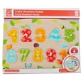 thumbnail image 2 of Hape: Peg Puzzle: Fruity Numbers - 11pc Wooden Puzzle, Colorful Chunky #1-10 Pieces, Discovery Optic Magic, Preschool Play Toy, Toddler & Kids Ages 2+, 2 of 5