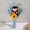 Blue, variant on AURIGATE Graduation Bear Bouquet with Sunflower, Artificial Flower Teddy Bear Gift Bouquet for Graduation Party & Congrats Gift