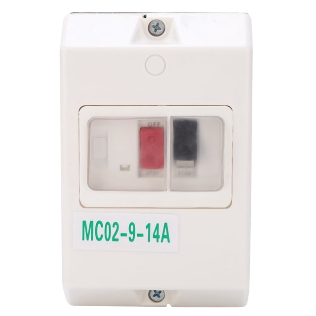 Interrupteur de Protection de Moteur, IP55 Interrupteur de Protection de Moteur Étanche MC02-9-14A pour la Distribution de Puissance