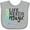 AC-Heather Grey, variant on Inktastic Life Needs Music Ocean Colors Boys or Girls Baby Bib