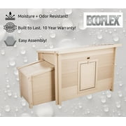 New Age Pet® ECOFLEX® Fontana Chicken Coop, in Red or Tan, for 2 to 3 Chickens