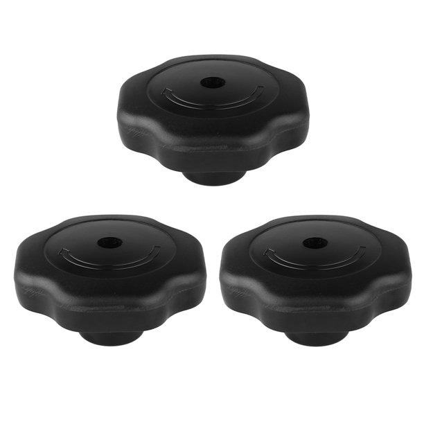 Pack 5 Pomos De Baquelita Con Rosca M6 Y Esfera De 20 Mm | Aislantes Para Palancas De Máquinas