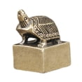thumbnail image 3 of Estatua de tortuga Strade Fareast Limited figurita de tortuga con sello decoración de Feng Shui escultura pequeña coleccionable, 3 of 8