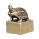 thumbnail image 3 of Estatua de tortuga Strade Fareast Limited figurita de tortuga con sello decoración de Feng Shui escultura pequeña coleccionable, 3 of 8