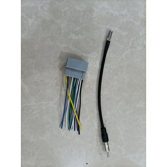 22pin Radio Stereo Wiring Cable Harness & Antenna Adapter for Dodge Ram 2006-09