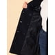 thumbnail image 5 of Abrigo De TrincheGabardiDoble HileDe Botones SolaCon Muescas PaMujer Azul Oscuro XS, 5 of 6