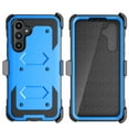 thumbnail image 2 of Takfox Samsung Galaxy A54 5G Belt Clip Holster Case with [Built in Screen Protecotr],Rugged Shockproof Heavy Duty Locking Swivel Holster Kickstand Hard Full Body Cover- Blue, 2 of 7