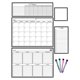 thumbnail image 1 of Conjunto de calendarios, recursos creados por maestros, blanco y negro, 1 of 2