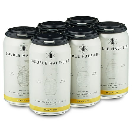 Manhattan Project Double Half-Life Hazy IPA Craft Beers IPAs 12 fl oz 6 Pack Aluminum Can 8.0% ABV