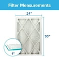 thumbnail image 3 of Filtrete by 3M, 24x30x1, MERV 11, Allergen Reduction HVAC Furnace Air Filter, Captures Pet Dander and Pollen, 1200 MPR, 1 Filter, 3 of 10
