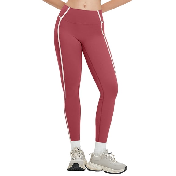 QHFBli Workout Leggings for Women High Waisted Lexi Lined Exercise Athletic Gym Fitness Yoga Pants 26"