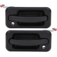 thumbnail image 2 of ECCPP Exterior Door Handles 2003-2009 for Hummer for H2 Outer Replacement Front Driver Left Passenger Right Door Handles 2pcs Black/Chrome 131609870457, 2 of 4