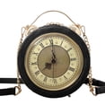 thumbnail image 3 of Clock Purse Handbag Crossbody Bag Gift Ladies Fashion Shoulder Bag for Women Black 25-26, 3 of 5
