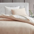thumbnail image 3 of Studio 16, Toronto - Caspian Woven Jacquard 3-Piece Duvet Cover Set (Full/Queen) - Soft & Lightweight, Modern Leaf Pattern, Available in Three Colorway - Spanish Villa, 3 of 8