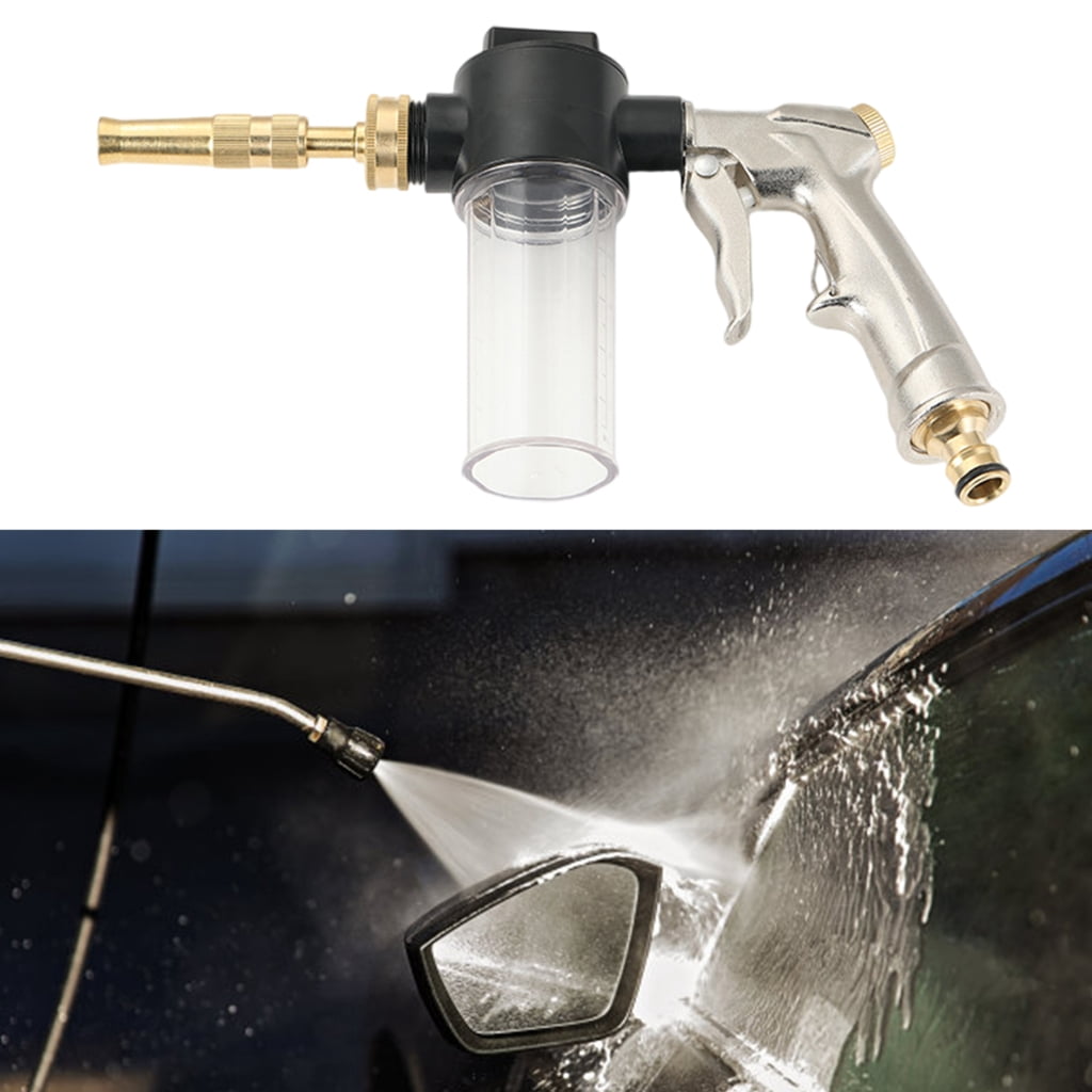 Profession Corrosion Resistant High Efficiency Plated Foam Sprayer Guns for Car Washing Cleaning with Adjustable Nozzle