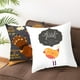 thumbnail image 5 of Fundas de almohada decorativas de otoño con diseño de pavo de Acción de Gracias, piel de melocotón, para sofá, decoración de Acción de Gracias, artículos en liquidación., 5 of 8