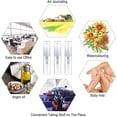 thumbnail image 4 of Juego de 50 botellas pulverizadoras de plástico transparente para perfumes y cosméticos, 4 of 5
