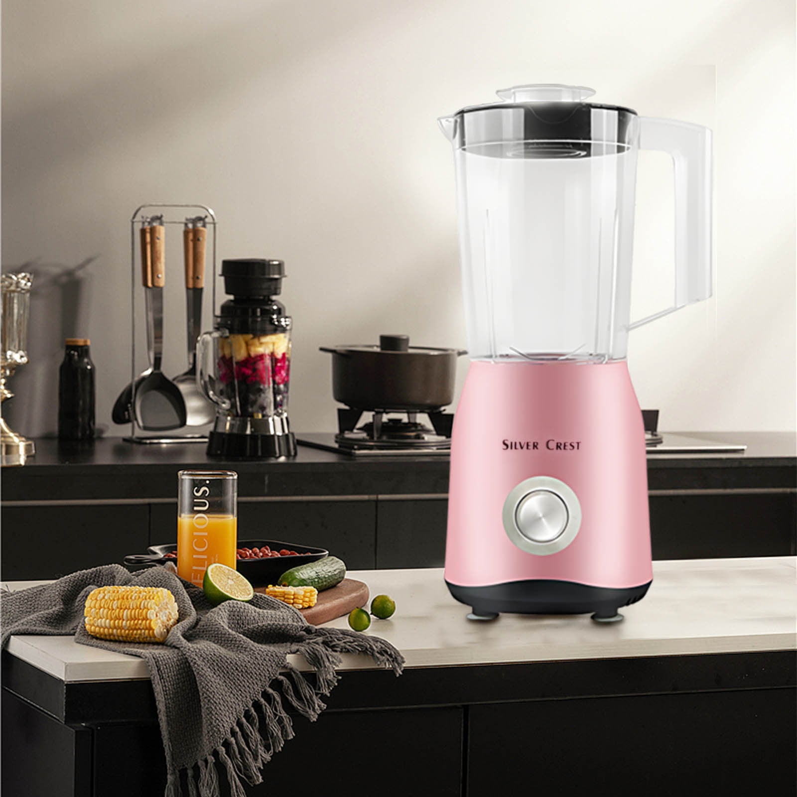 Uscallm Multifunctional Home Juicer Blender, Multifunctional Blender Juicer Combo, High Speed Kitchen Appliance For Smoothies, Professional Food Processor Blender