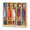 Jonti-Craft Maplewave Coat Locker - 5 Sections