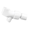 thumbnail image 4 of Shower Diverter,Universal White Shower Diverter Shower Adapter Shower Bracket Extended Durability, 4 of 14