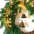 thumbnail image 4 of Adornos de anillos Adornos navideños Corona de piñas navideñas Corona navideña para colgar en la puerta Decoración navideña Adornos navideños Decoraciones navideñas para exteriores Decoraciones navide, 4 of 6