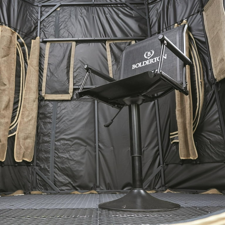Bolderton Swivel Tower Hunting Blind Chair Swivel Chair Hunting