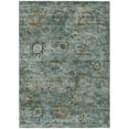 thumbnail image 2 of Addison Rugs Chantille Indoor/Outdoor Traditional Teal Machine Washable Rectangle Rug, 5' x 7'6", 2 of 8