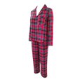 thumbnail image 4 of Set de pijama Secret Treasures Para Mujer Talla CH Color Rojo Estilo a Cuadros, 4 of 4