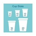 thumbnail image 2 of Dart TP20 20 oz. PET Ultra Clear Cups (600/Carton), 2 of 2