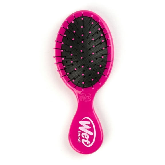 Wet Brush Mini Detangler Hair Brush with IntelliFlex Bristles, Pink