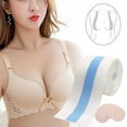 thumbnail image 3 of 1 Set Chest Sticker Multipurpose Transparent Design Comfortable Beautify Breathable Beauty Tool Silicone Breast Lift Boob Tape for Women, 3 of 7