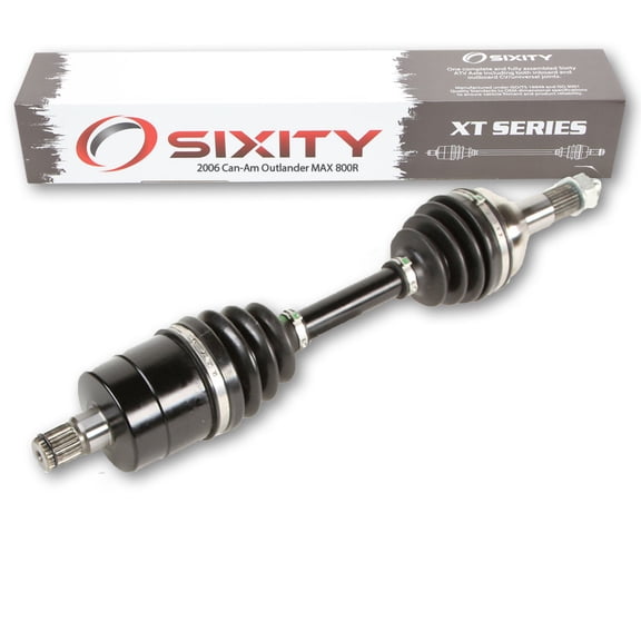 Sixity XT Rear Right Axle compatible with Can-Am Outlander MAX 800R 2006 - STD LTD XT 4X4