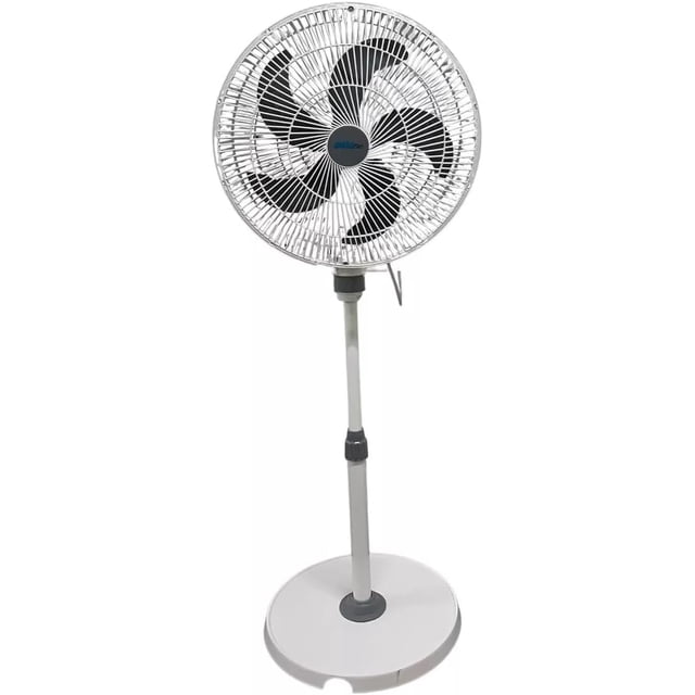 Ventilador De Pedestal Aerotec 16puLG Blanco Vm-16p 3 Vel