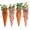 C, variant on Darzheoy 4 Pcs Easter Carrot Fabric Carrot Toy Artificial Carrot Rustic Nonwoven Stuffed Carrot for Farmhouse Spring Easter Baskets Decor Vase Filler Decor Tiered Tray Decoration