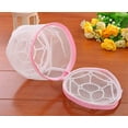 thumbnail image 3 of Ziynglg Protective Mesh Laundry Bag for Delicate Clothes,Fine Mesh Washing Bag for Underwear,Bras,Sweaters Scarves,Foldable, 3 of 7
