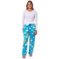 thumbnail image 3 of Care Bears Women's AOP Clouds and Rainbows Adult Lounge Sleep Pajama Pants with Drawstring Elastic Waistband, 3 of 7