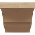 thumbnail image 2 of 10"W x 10"D x 10"H Wide Asheboro Rough Cedar Woodgrain TimberThane Corbel, Primed Tan, 2 of 6