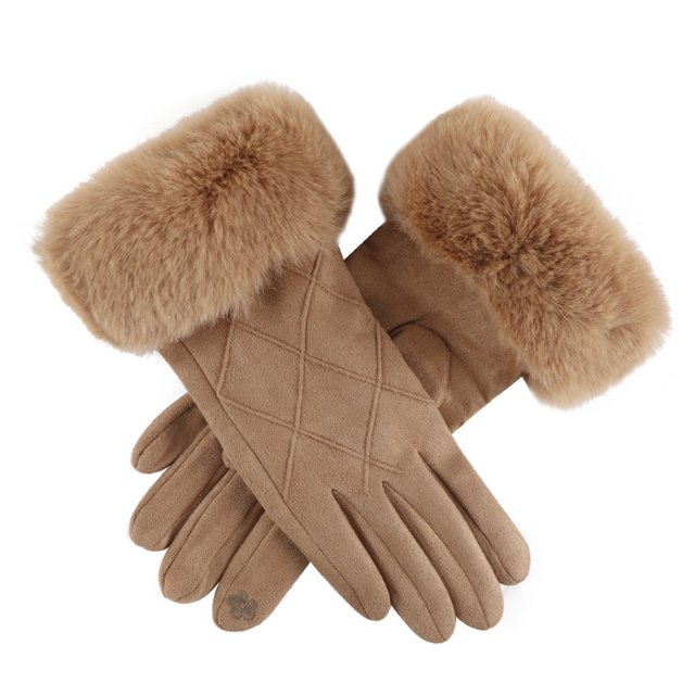 Guantes de invierno para mujer Guantes para clima frío - Guantes cálidos y térmicos a prueba de viento
