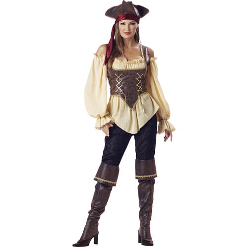 Manifest surge I want Rustic Pirate Adult Halloween Costume - Walmart.com