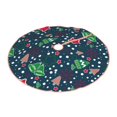 thumbnail image 2 of Bingfone Christmas Tree Skirt Mat Christmas Decoration Interior -Christmas, 2 of 8