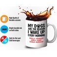 thumbnail image 4 of Animal Lover Mug White 11oz - My Dogs Are The Reason - Canophilia Veterinarian Animal Rescue Vet Tech, 4 of 7