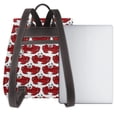 thumbnail image 3 of Fotbe Cute Red Crab Mochila Bolso con Estampado para Mujer, Mochila Antirrobo de Nylon Impermeable, Bolsa Ligera de Hombro, 3 of 4