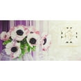 thumbnail image 3 of Warminski 24x14 Black Modern Framed Museum Art Print Titled - PRETTY FLOWERS II, 3 of 5