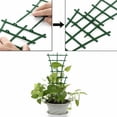 thumbnail image 6 of 2 Pack Stackable Plant Support Stakes for Indoor Climbing Plants, Green Plastic Trellis for Pothos, Hoya, Ivy, Small Potted Houseplants, 6 of 9